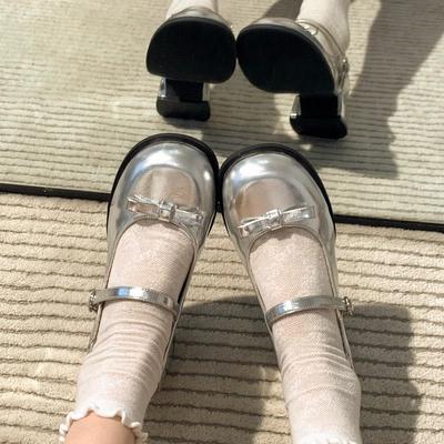 Оригинальные туфли JK в стиле колледжа, женские, весна и осень, новые, универсальные, на толстом каблуке, туфли Мэри Джейн, туфли из лакированной кожи с открытым верхом