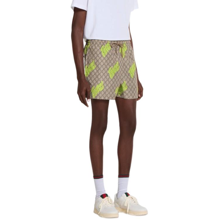 GUCCI Printed Technical Poplin Swim Shorts 833304-XHAKU-2270
