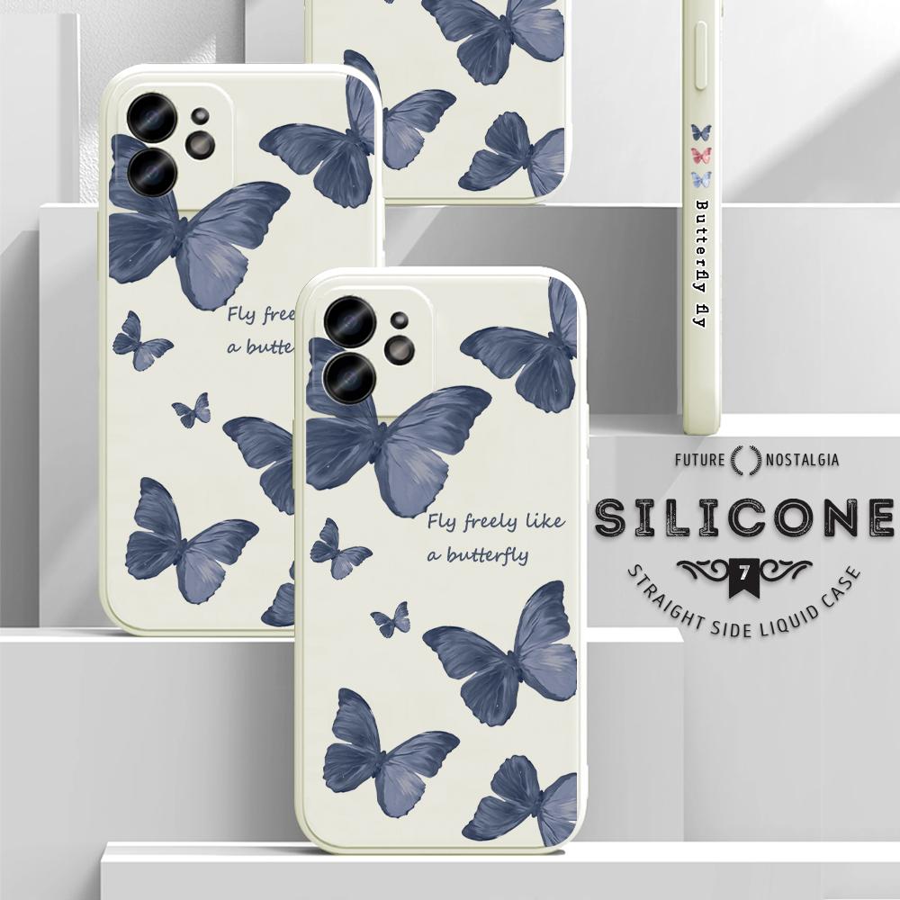 Для OPPO A31 A38 A53 A57 A59 A93 Realme 11 Pro 9 Pro C25 C25S C25Y C30 C65 C67 красочный узор бабочки полный объектив защитный мягкий чехол для телефона