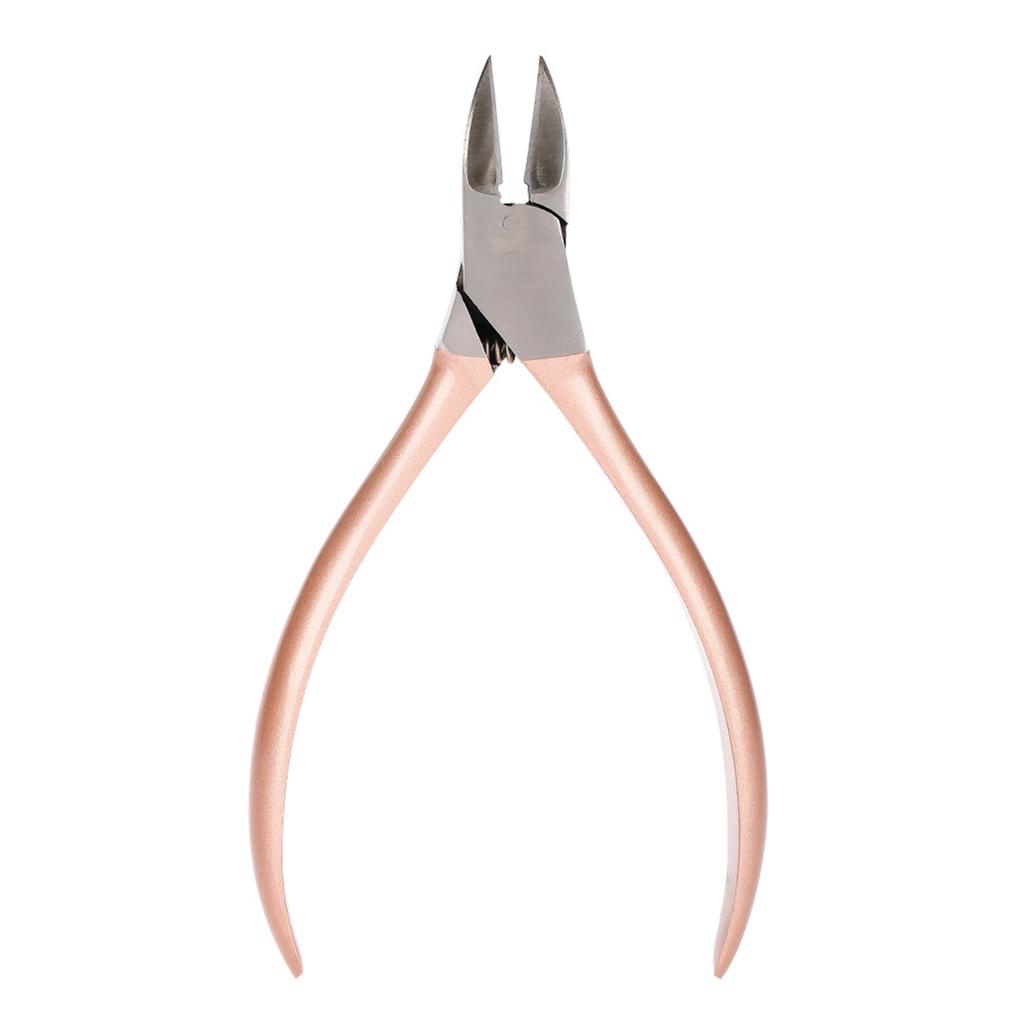 Украшения для ногтей из розового золота Инструмент для снятия страз Кусачки для ногтей Ножницы Маникюрные инструменты