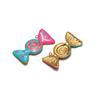 4pcs Stainless Steel Enamel Candy Charms for Children Necklace Kids Pendants DIY Jewelry Earrings Making Bracelet Supplies