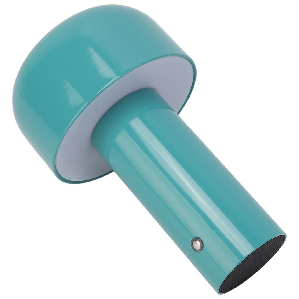 USB Грибной светильник Современный простой Синий гриб Перезаряжаемая USB настольная лампа Маленький ночник для бара