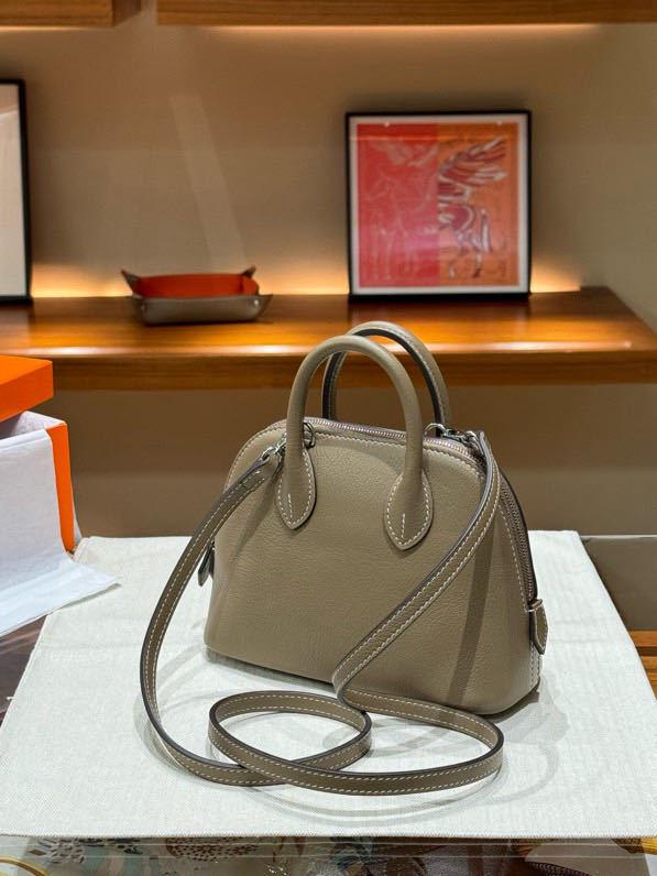 2024 Мини-сумка кроссбоди из натуральной козьей кожи для женщин