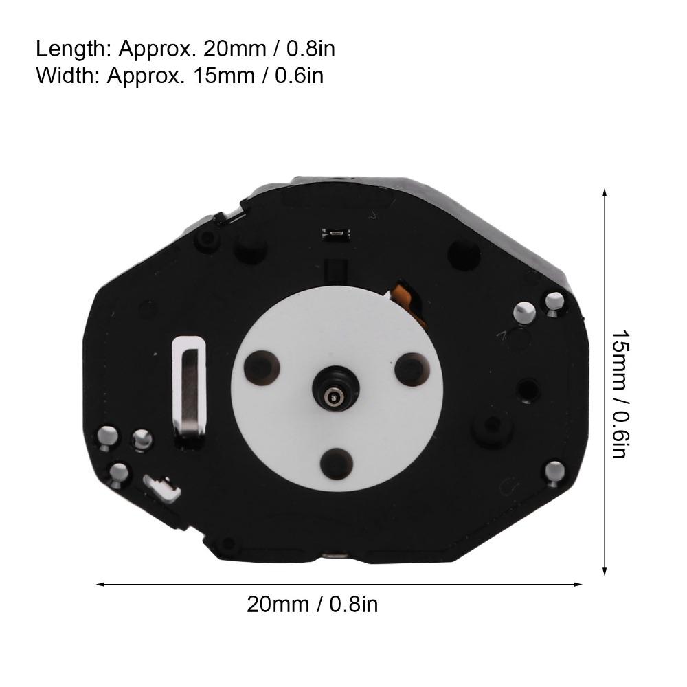 Маленький размер PC21A Механизм часов Пластиковый Профессиональный механизм часов Ремонт часов