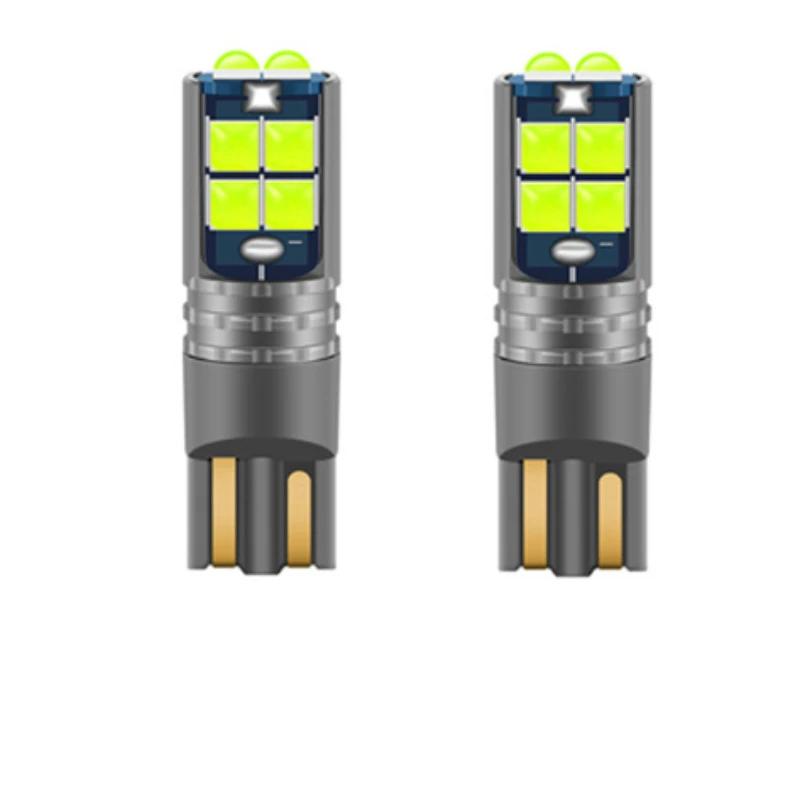 2 шт. Высококачественные T10 W5W супер яркие автомобильные габаритные огни для чтения в салоне автомобиля 168 194 светодиодные парковочные лампы с клиновидной головкой оранжевого цвета