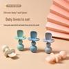 Food-Grade Silicone Baby Spoon - Teething-Friendly Tableware for 6-Month-Olds