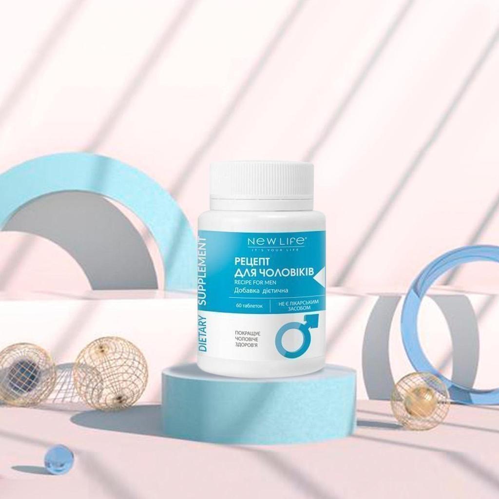 Recipe for Men New Life Dietary Supplement (Men's Health Support)