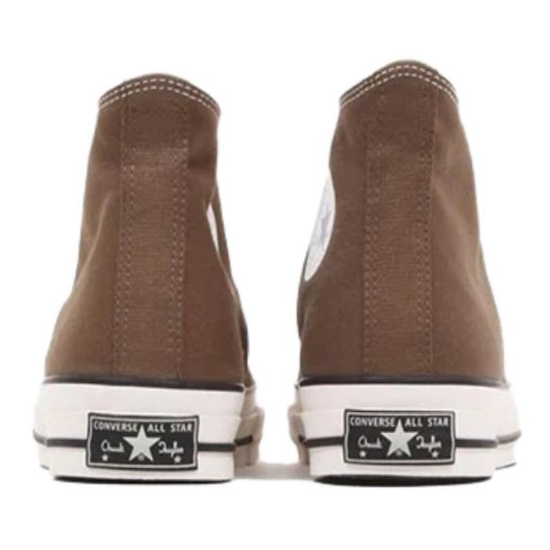 Converse Addict Chuck Taylor Холщовые высокие кеды с круглым носком на шнуровке, амортизирующие, унисекс, коричневые