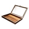 Desktop Shadow Box for Jewelry Storage with Wooden Frame