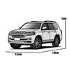 1/64 TOYOTA Land Cruiser LC200, миниатюрная модель JKM 1/64, игрушечный внедорожник премиум-класса, бесплатные колеса, литой под давлением сплав, коллекция, подарок