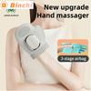Electric Hand Massager Airbag Compression Warm Heating Cordless Glove Massager Application for Palm Finger Relaxation Gift