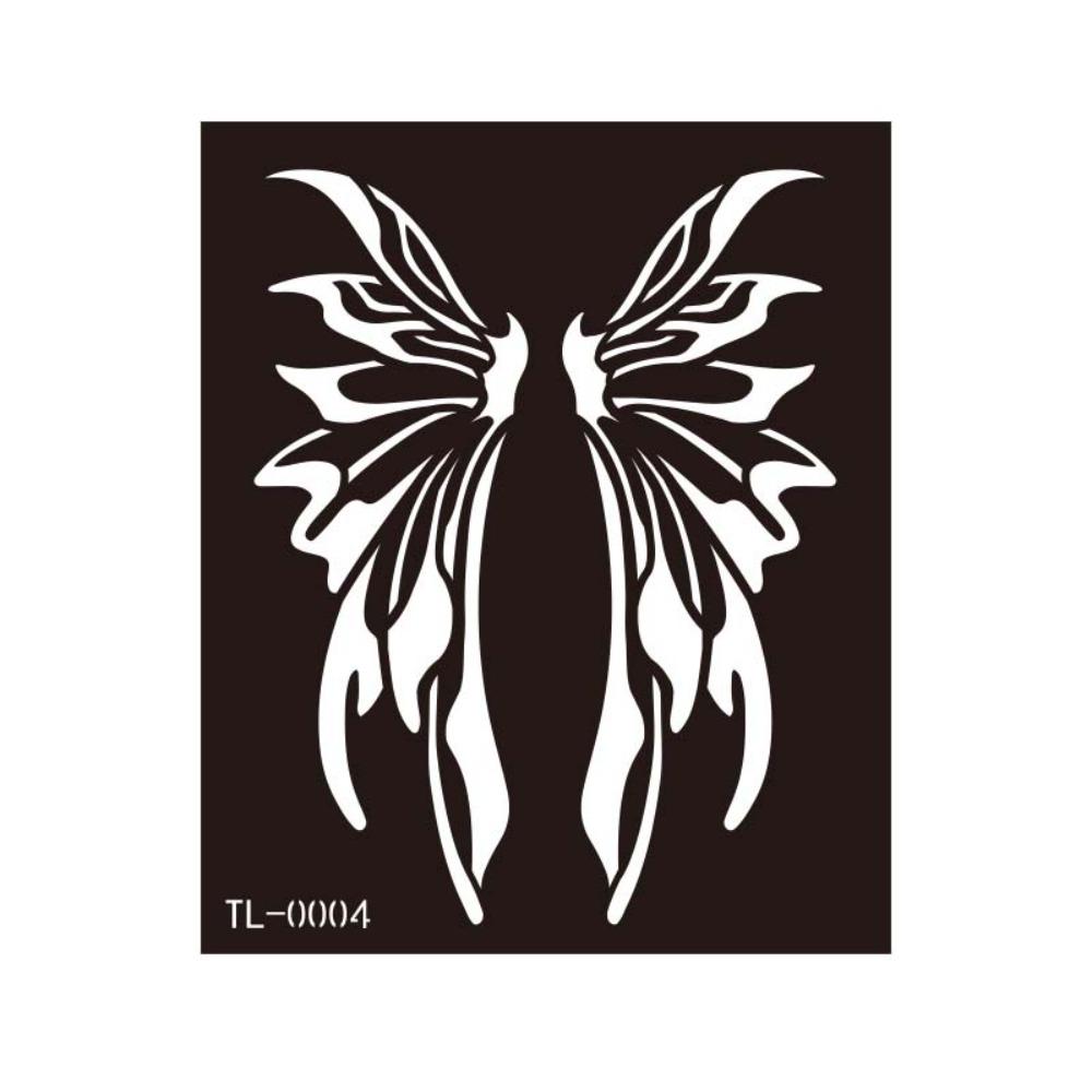 Mehndi Stickers Henna Tattoo Template Fake Tattoo Decals Body Art Sticker Men/Women