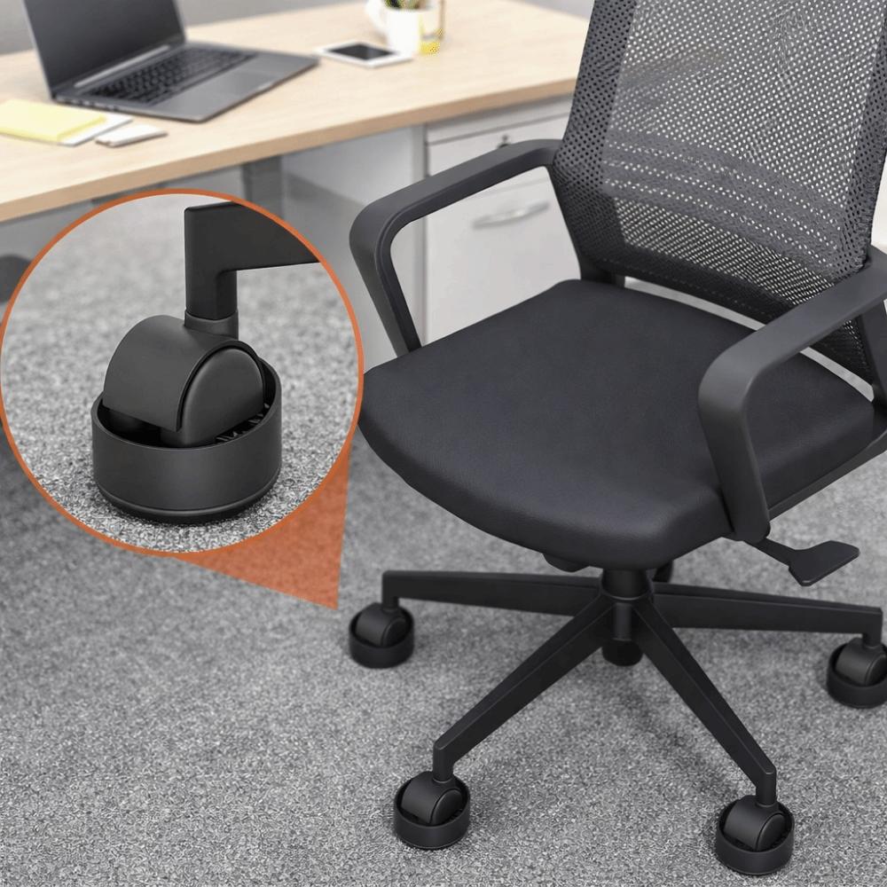 5Pcs Universal Office Chair Wheel Floor Protector Chair Wheels Stopper  Office Chair