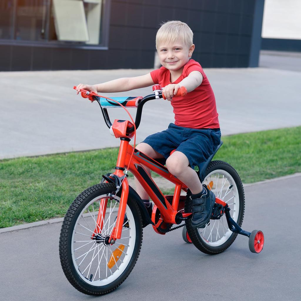 YunSCM Set of 2 Bicycle Folding Tires Tubes with 32mm Schrader Suitable for 18x2.125 Tires, 18x2.125 57-355 + 18x1.75/2.125 Valves, 18-inch 2.125