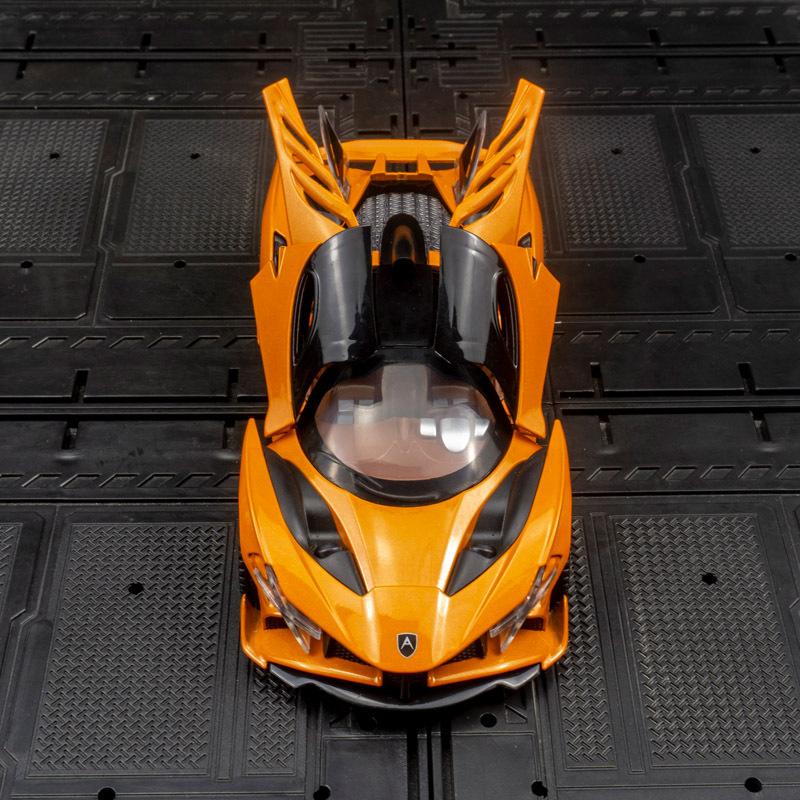 Моделирование сплава супер модель автомобиля мальчик акустооптический инерционный игрушечный автомобиль украшения