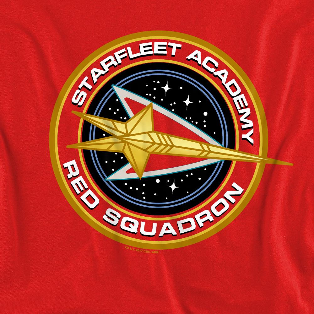Star Trek Unisex Adult Red Squadron Sweatshirt