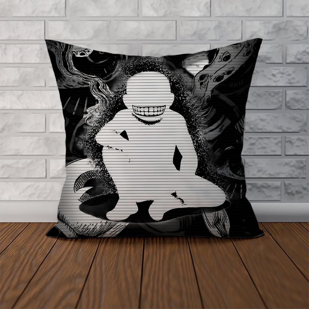FFullmetal Alchemist Pillow Case For Car Sofa Decorative Home Doublesided Print Plush Square Throw Pillow Cushion Cover