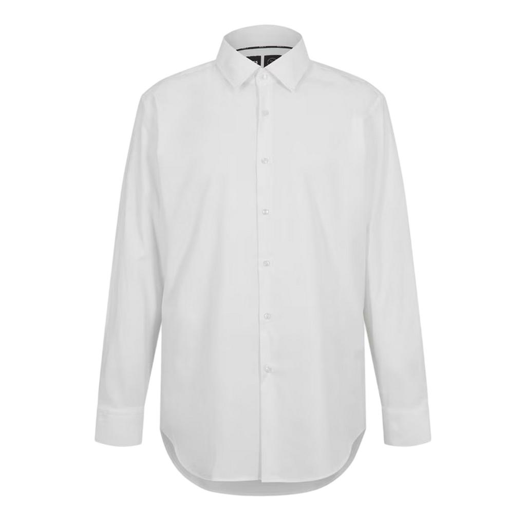 Hugo Boss Mens P Hank Oxford Kent Collar Long-Sleeved Shirt