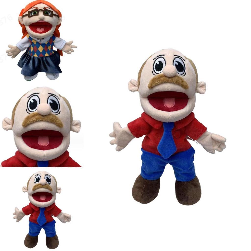 Забавная мультяшная кукла-перчатка на руку для мальчика с открытым ртом, плюшевая игрушка для взаимодействия родителей и детей и раннего развития, подарок, персонажи)