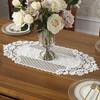 Romantic Flower Lace Table Runner Tablecloth TV Cabinet Cover Home Kitchen Decor