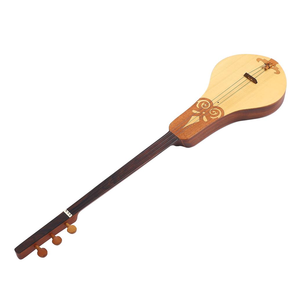 Гитара Dulcimer из ели и красного дерева, 3-струнная, переносная, для репетиций и выступлений