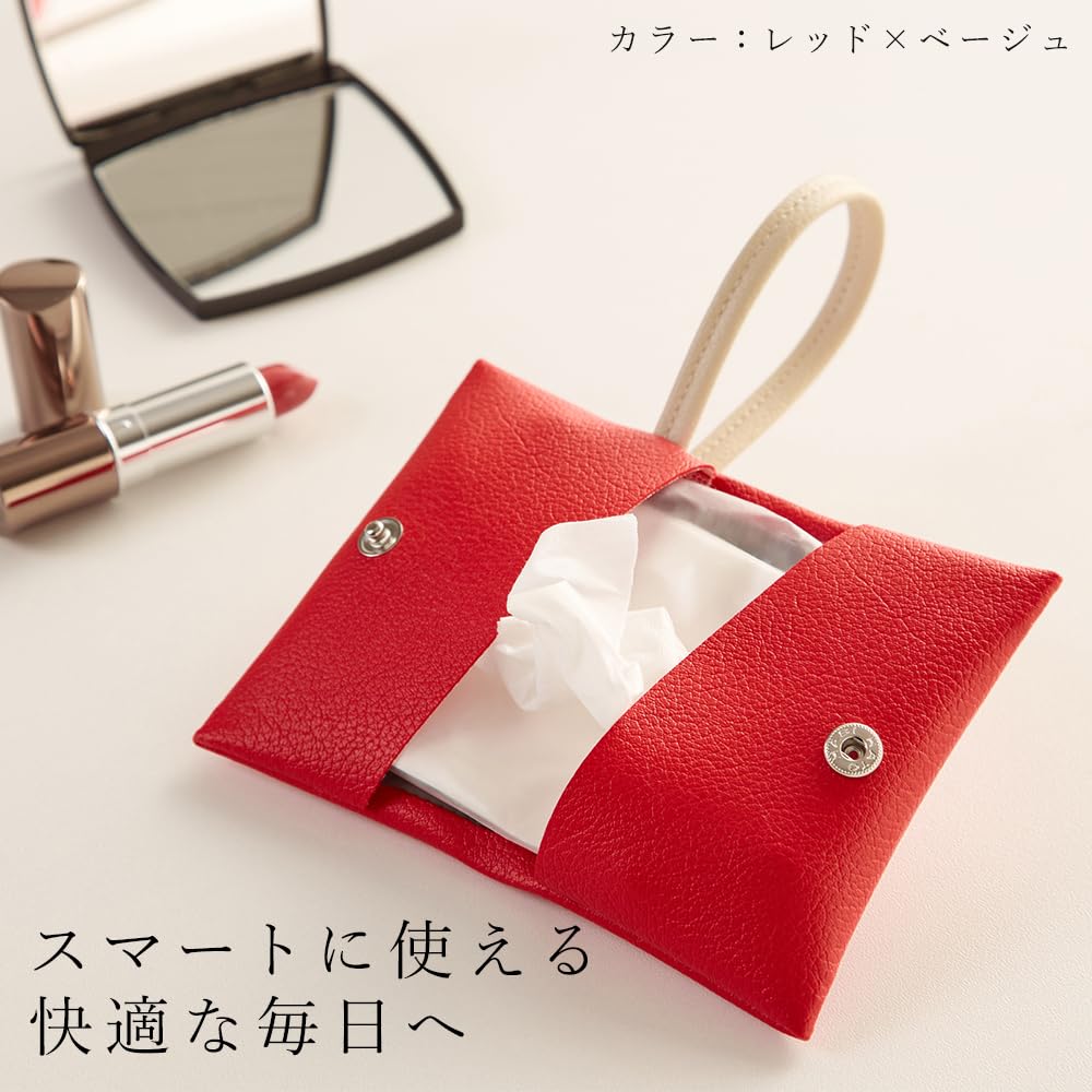 Pocket Tissue Case Lily (Black)