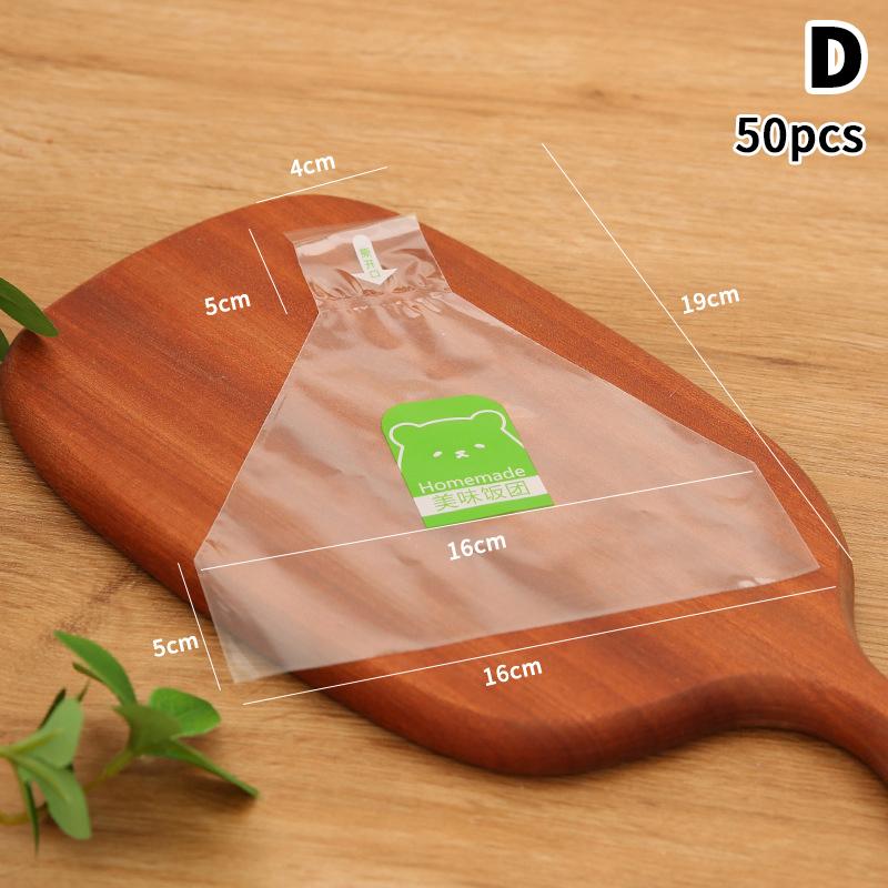 Треугольная бумага для упаковки роллов с рисом и овощами, Треугольный пакет для одноразовой упаковки рисовых шариков, Пакет для суши, Аксессуары для суши-бенто