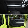 Внутренний подлокотник двери автомобиля, декоративные крышки, панель для Suzuki Jimny 2019 UP, аксессуары для интерьера, ABS, углеродное волокно, красный, серебристый