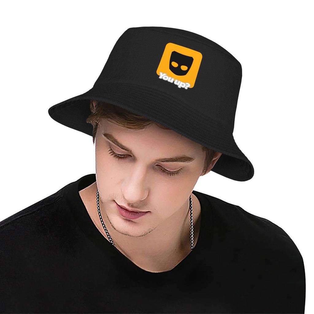 Ты на связи Кепка-ведро Grindr Для унисекса Рыбацкие шляпы Классические кепки для рыбалки Личность Гавайский дизайн Кепки с козырьком