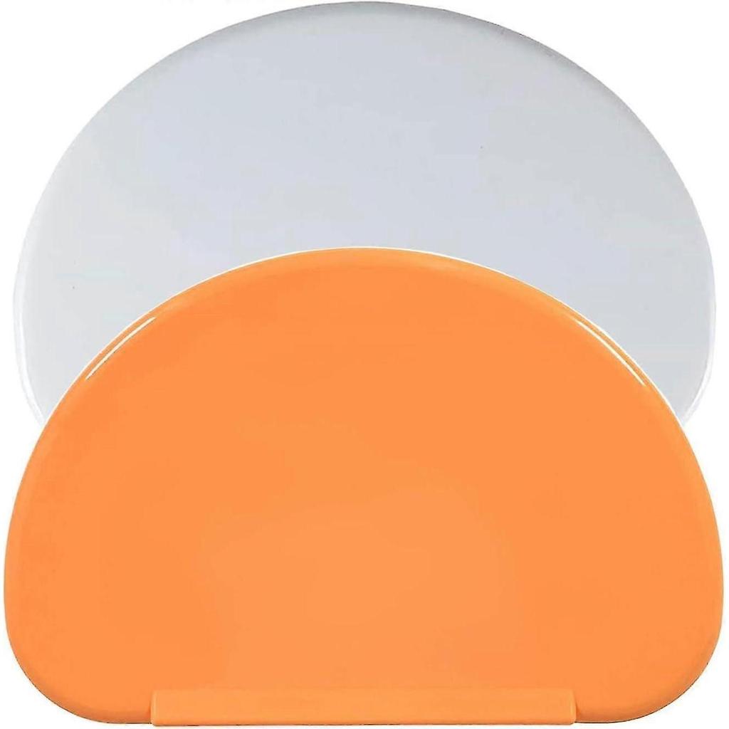 Plastic Pastry Horn and Dough Scraper Cutter - 2 Pieces - Ideal for Kitchen Bread Pastry Pancakes