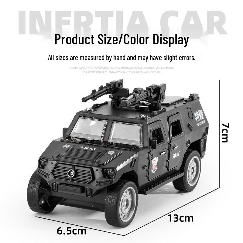 International Trade Children's Toy Cars: Inertia Armored Vehicles & Claw Machine Gifts
