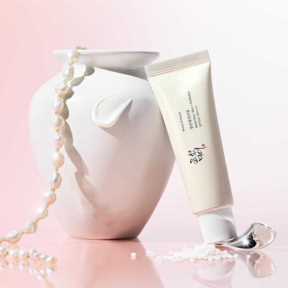 Beauty of Joseon Clear Relief Sun Cream SPF50+ PA++++ (Rice + Probiotics ) 50ml (2 Options)