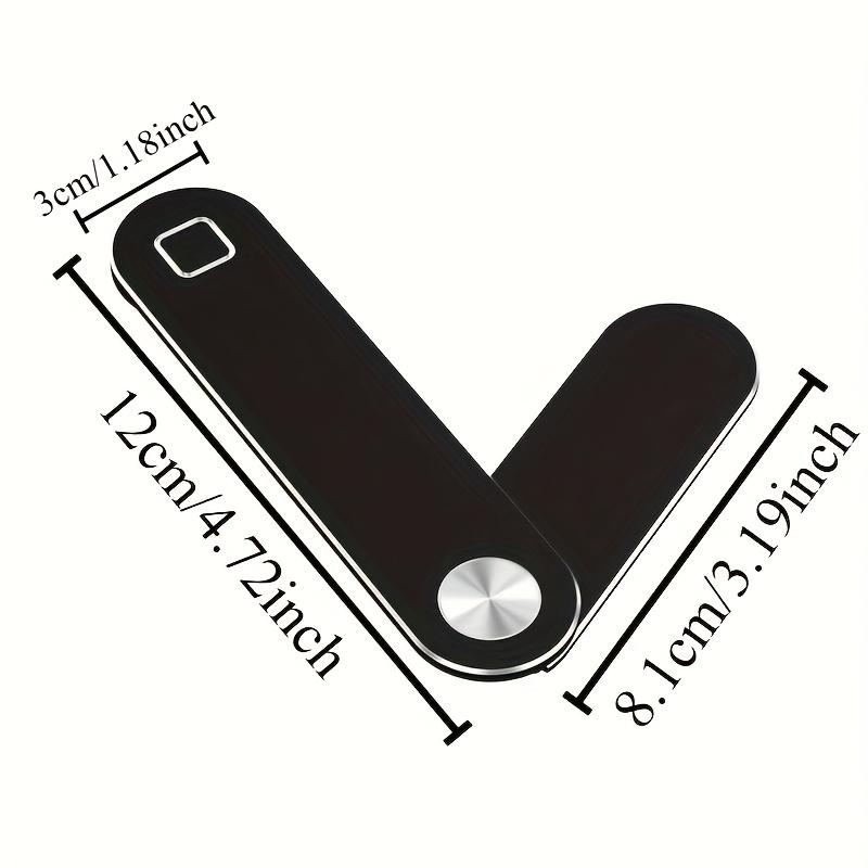 1 шт. Подставка для телефона из алюминиевого сплава, металлическая магнитная подставка для расширения двойного экрана, подходит для ноутбуков и планшетов, подставка для бокового экрана ноутбука.