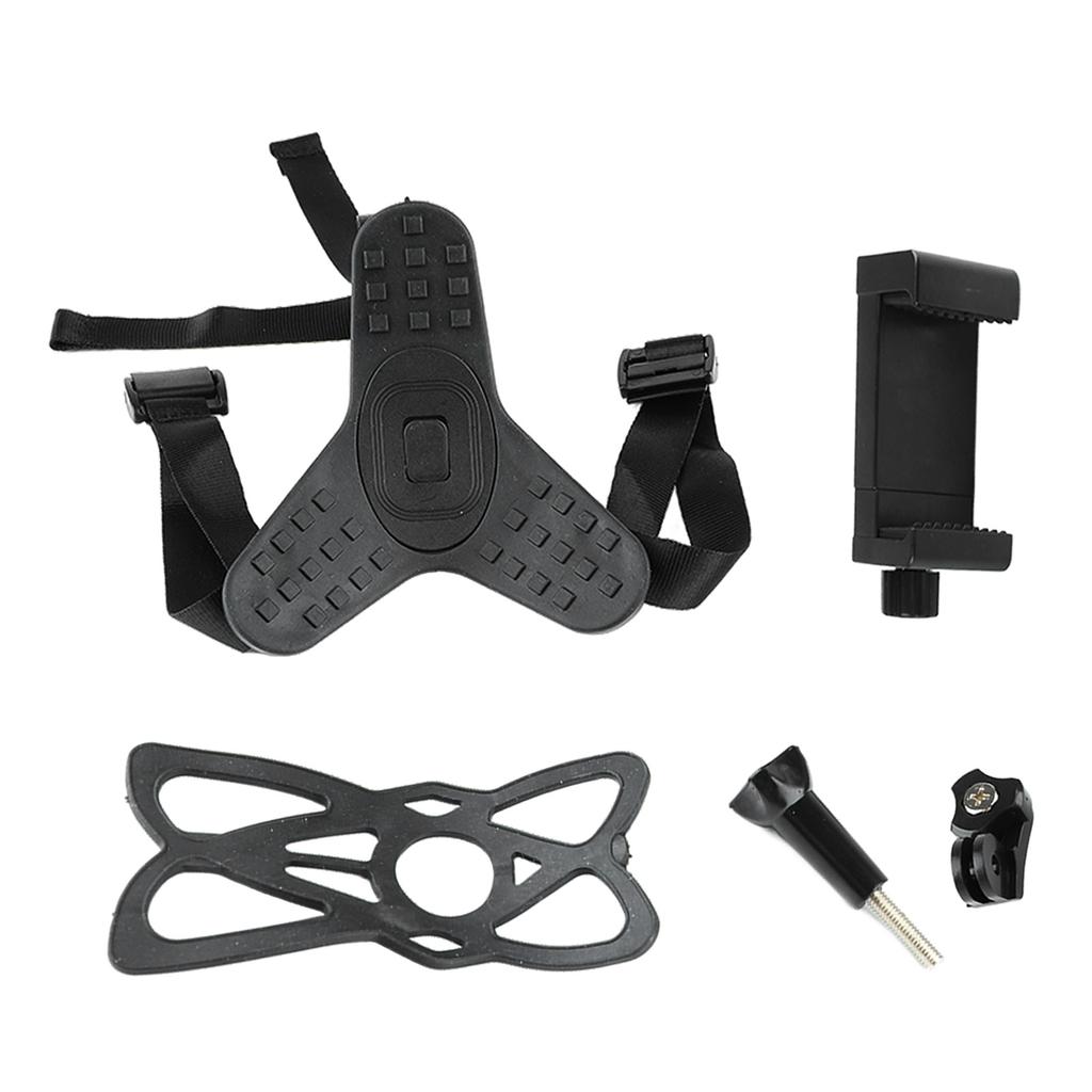 Крепление на подбородок для шлема Легкий Мягкий Силиконовый Держатель Ремешка для Шлема Аксессуары для Спортивных Камер Мобильных Телефонов