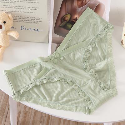 Трусы V-образной формы Cross Over Over Over большого размера нижнее белье для женщин Трусики с высокой эластичностью Дышащие женские трусы с промежностью