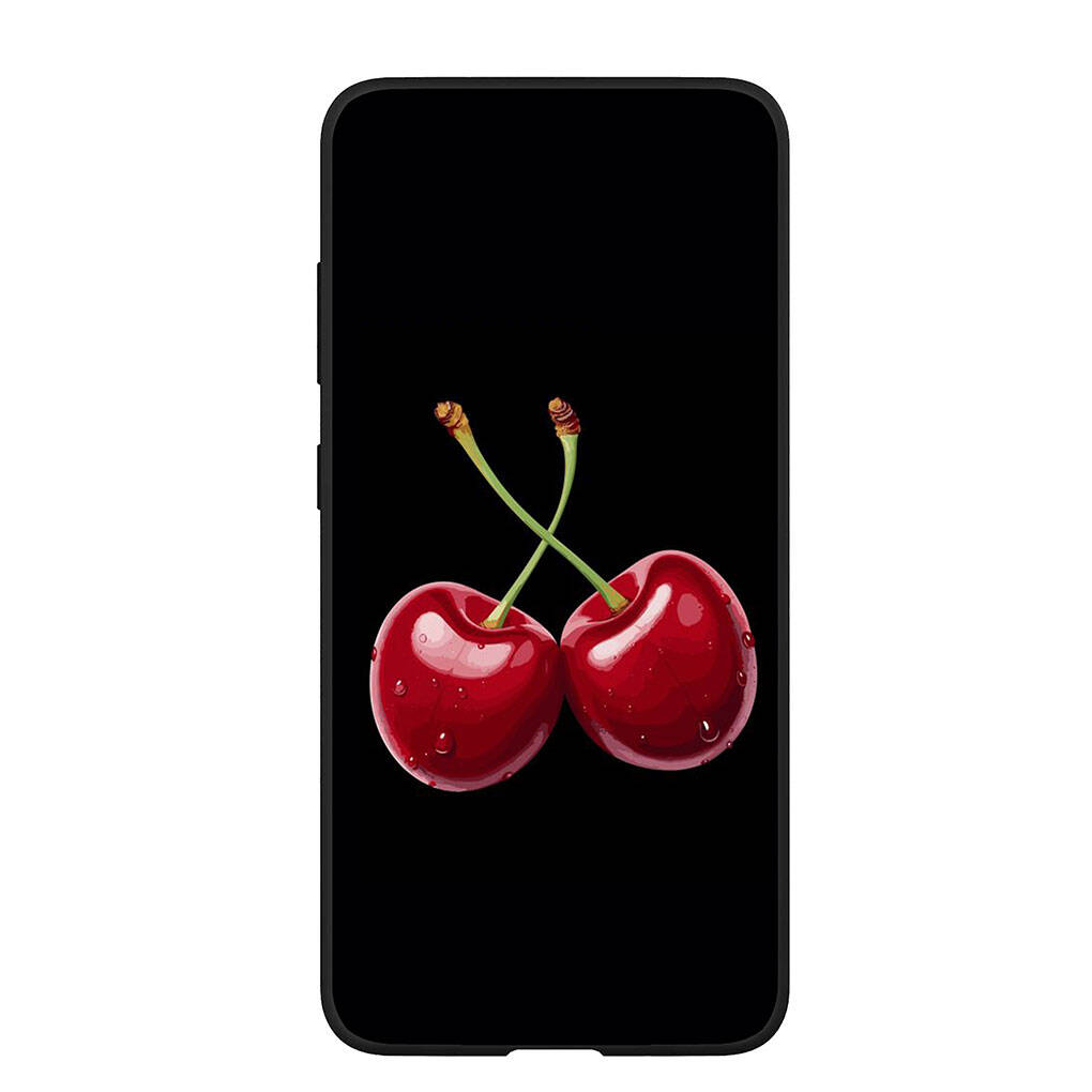 Чехол для телефона Samsung Galaxy S25 S23 S22 S24 Ultra FE A05 A06 A15 A16 A36 A37 A35 A54 A24 A52 A55 A56 A57 A25 A26 A53 A17 Летние фрукты Вишня Чехол