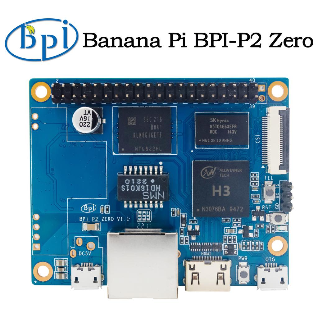 Одноплатный компьютер Banana Pi BPI-P2 Zero Allwinner H3