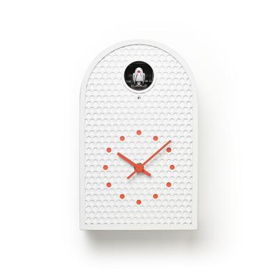 Cuckoo Clock Analog COO White WH RF25-04