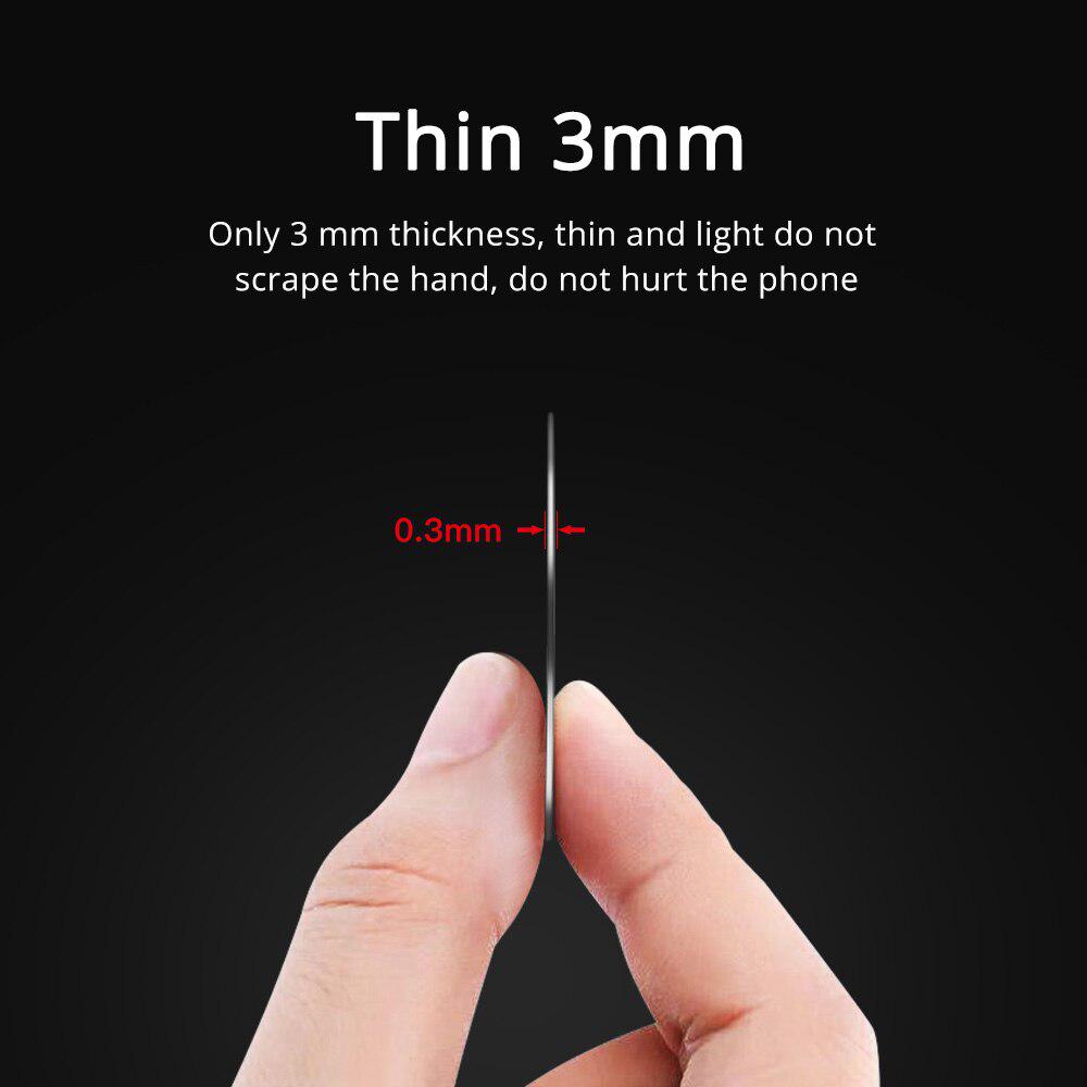 FONKEN Magnetic Car Phone Holder Metal Plate Magnet Holder Extra Sticker Iron Sheet Car Accessories