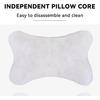 Car Headrest Pillow, Soft Comfortable Memory Foam Automotive Neck Pillow Cushion For Neck Pain Pressure Relief, Universal Fit (Black)
