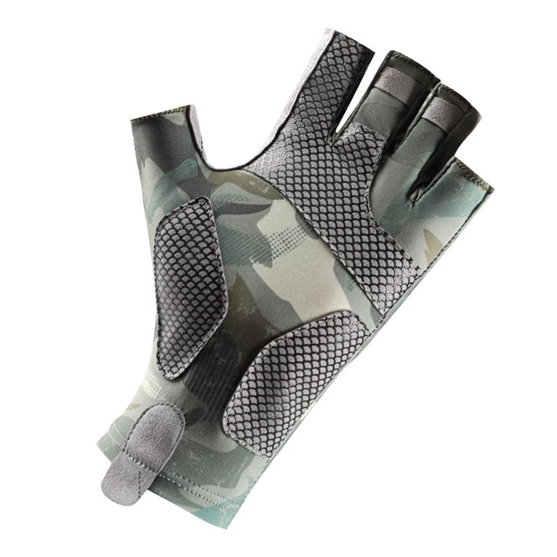 Перчатки без пальцев для рыбалки с защитой от ультрафиолета, солнцезащитные перчатки для мужчин и женщин для активного отдыха, каякинга, гребли