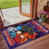 Crystal Velvet Rug Custom Name Text, Soft Non Slip Floor Mat Home DecorNeon Genesis Evangelion