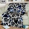 3D Bohemia  Meditation Mandala Nature Spirit Yoga Blanket,Soft Throw Blanket for Home Bedroom Bed Sofa Picnic Cover Blanket Kids