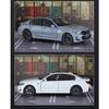 1/32 BMW 320i Coupe Alloy Car Model Diecasts Metal Vehicles Car Model Simulation Sound and Light Collection Childrens Toys Gifts