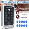 DC 12V 300KHz 10 шт. Автономный контроллер доступа + Панель с клавиатурой RFID-считыватель доступа EM Замок для двери