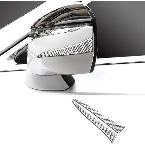 2 шт. Зеркало заднего вида для предотвращения столкновений, наклейка с защитой от царапин, защитная пленка для зеркала заднего вида из углеродного волокна, полоска для защиты от натирания, наклейка для Lexus ES250