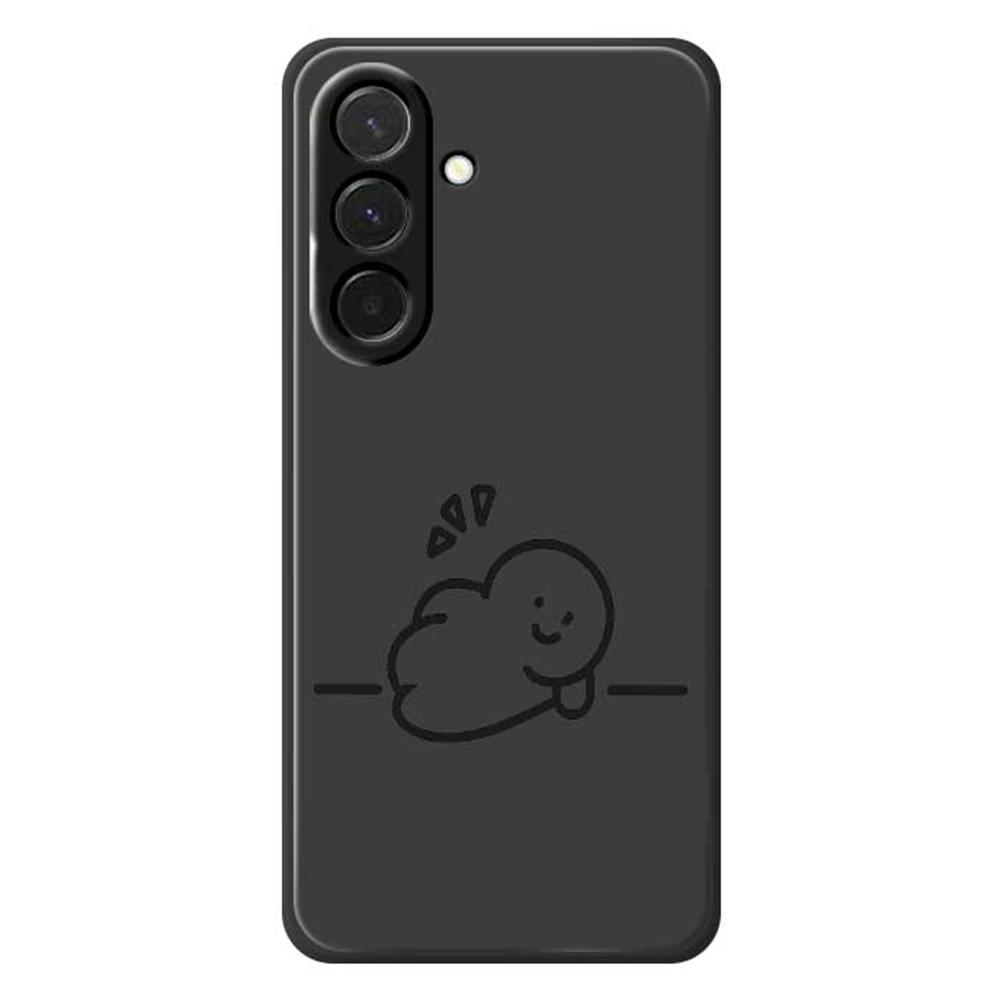 For Samsung Galaxy A36 5G Case Stick Figure Pattern Printing Straight Edge TPU Phone Back Cover