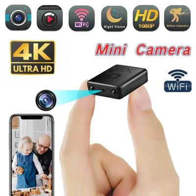 IP Wifi Беспроводная камера 4K 1МП HD 1080P Ночное видение Автоматическое отслеживание человека Поддержка видео и аудио разговора со смартфона Умная домашняя камера видеонаблюдения