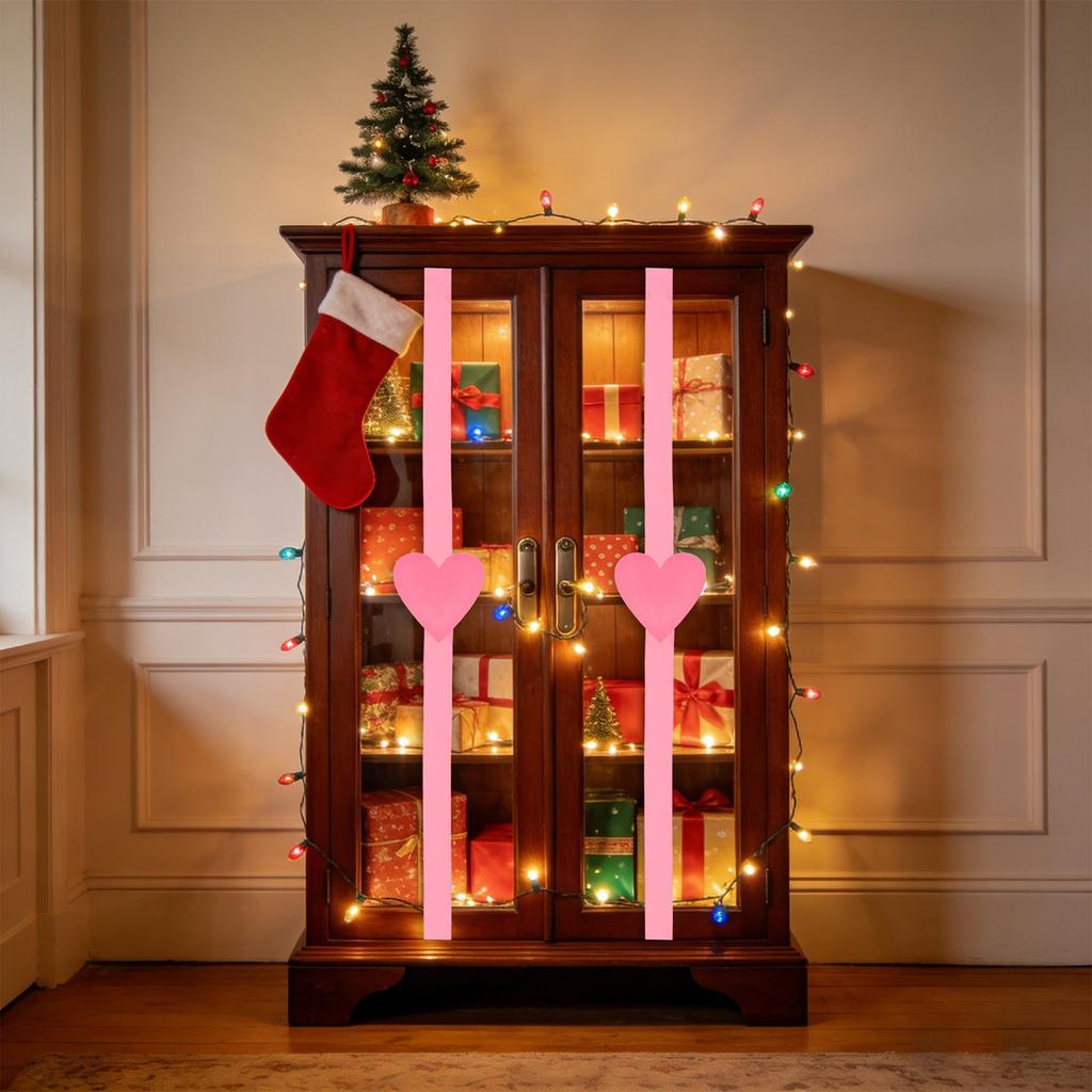 Декоративная лента на тему любви, домашний декор, праздничное оформление шкафа, ленты с сердечками, украшения на День святого Валентина.