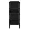 Sideboard in Black Oak Look 102 x 32 x 73.5 cm